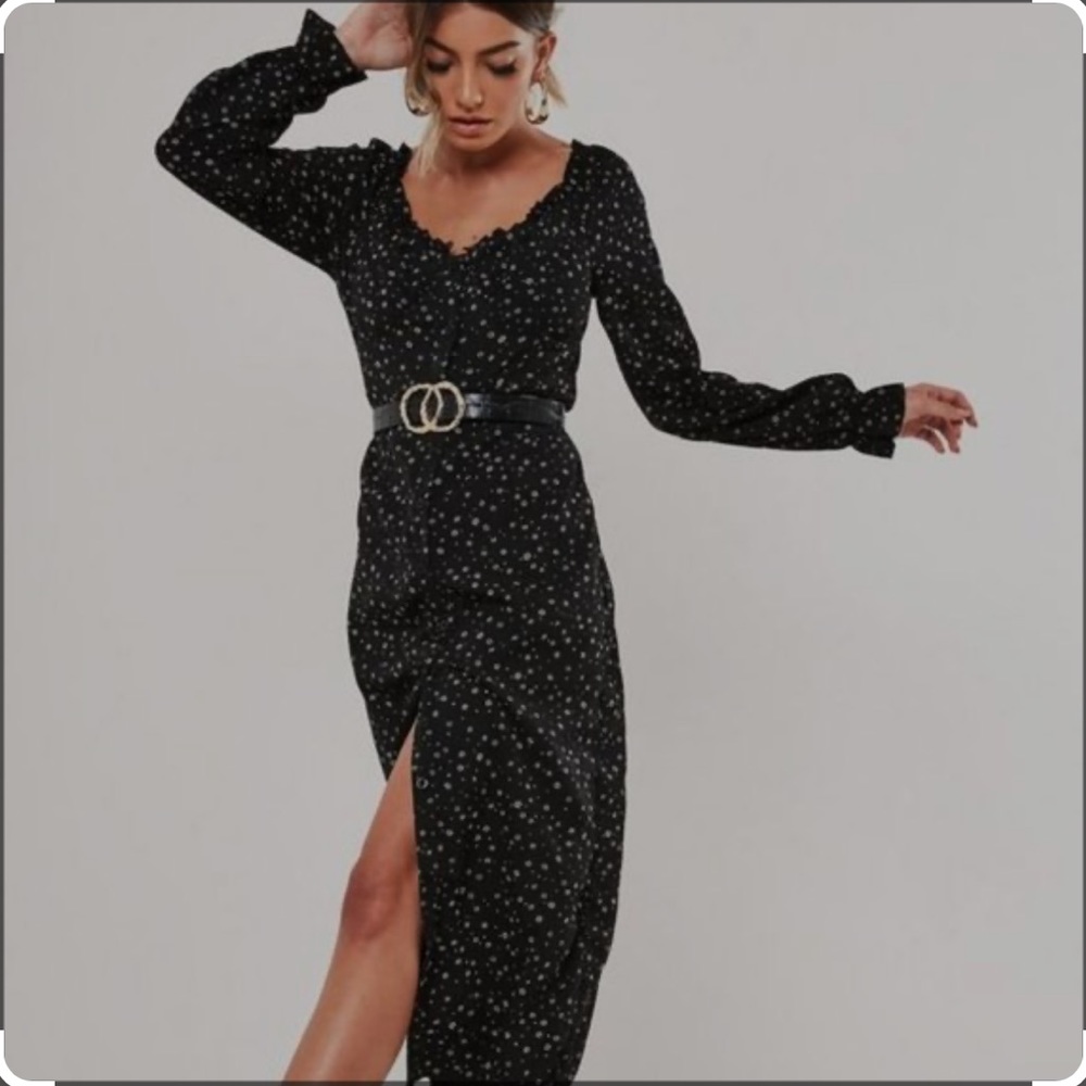 Missguided midi dress